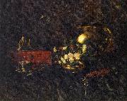 Chase, William Merritt Still Life with Brass Bowl Sweden oil painting artist